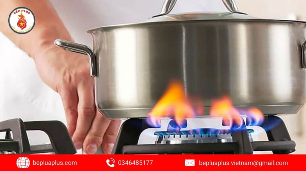 Bếp gas bị lửa đỏ nguyên nhân và cách khắc phục nhanh nhất