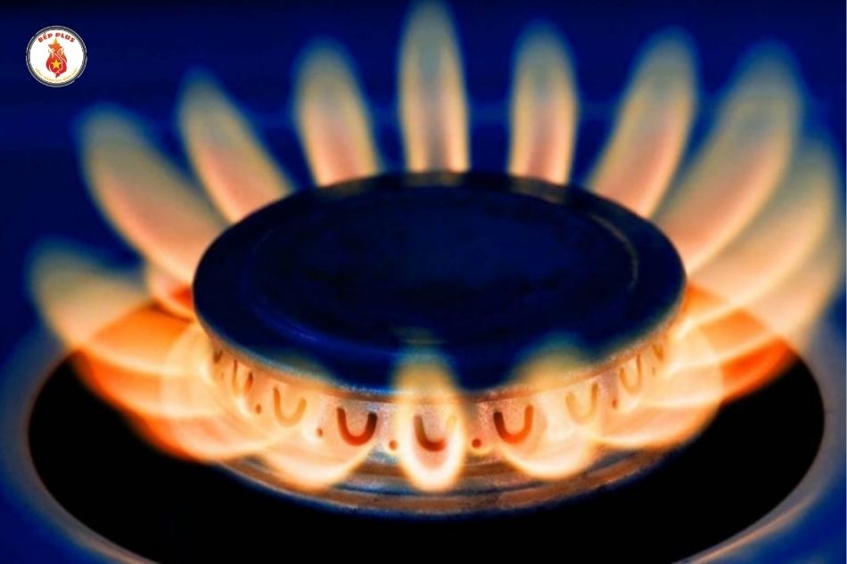 Hiện tượng bếp gas bị lửa vàng do tạp chất trong bình gas