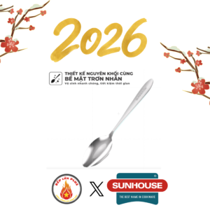 Thìa muỗng ăn lớn 210 inox Sunhouse