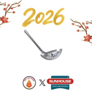 Muôi vá thủng 290 inox Sunhouse